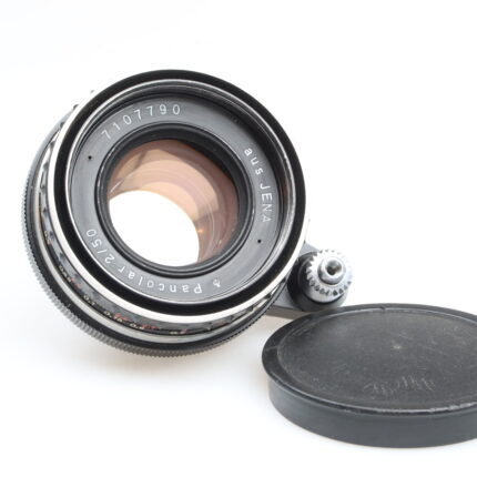 Carl Zeiss Pancolar 50mm f2 Objektiv lens Exa Anschluss mount