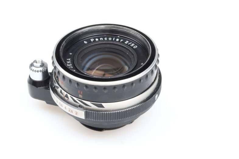 Carl Zeiss Pancolar 50mm f2 Objektiv lens Exa Anschluss mount 99446 - Image 4