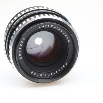 Carl Zeiss Pancolar Zebra 50mm f1.8 Objektiv lens M42 Anschluss mount