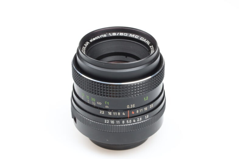Carl Zeiss Pancolar electric 50mm f1.8 MC Objektiv M42 mount 99437 near mint - Image 3
