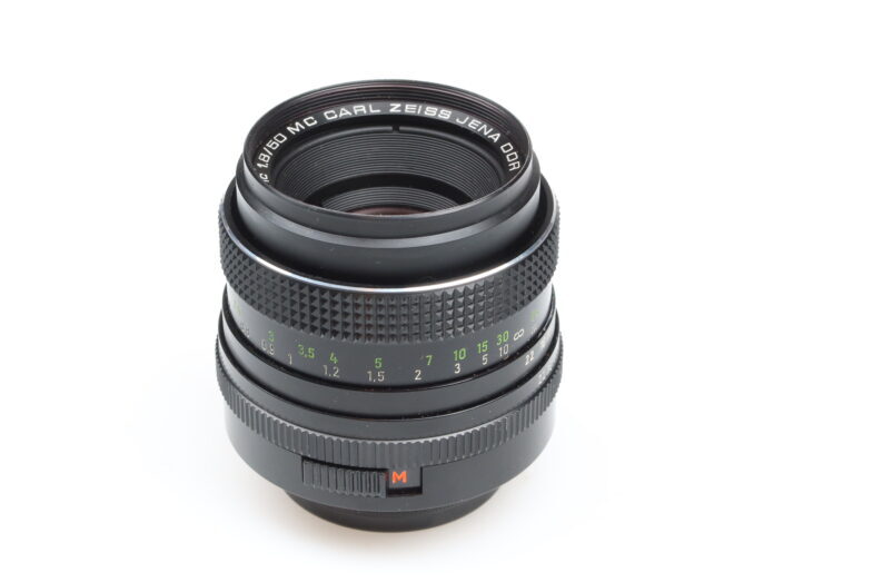 Carl Zeiss Pancolar electric 50mm f1.8 MC Objektiv M42 mount 99437 near mint - Image 4