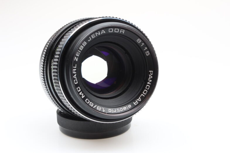 Carl Zeiss Pancolar electric 50mm f1.8 MC Objektiv M42 mount 99437 near mint - Image 7
