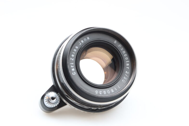 Carl Zeiss Pancolar 50mm f2 Objektiv lens Exa Anschluss mount 99445 - Image 6