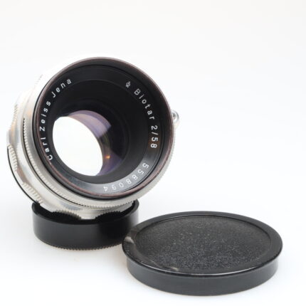 Carl Zeiss Biotar 58mm 5,8cm f2 Objektiv lens Exa Anschluss mount