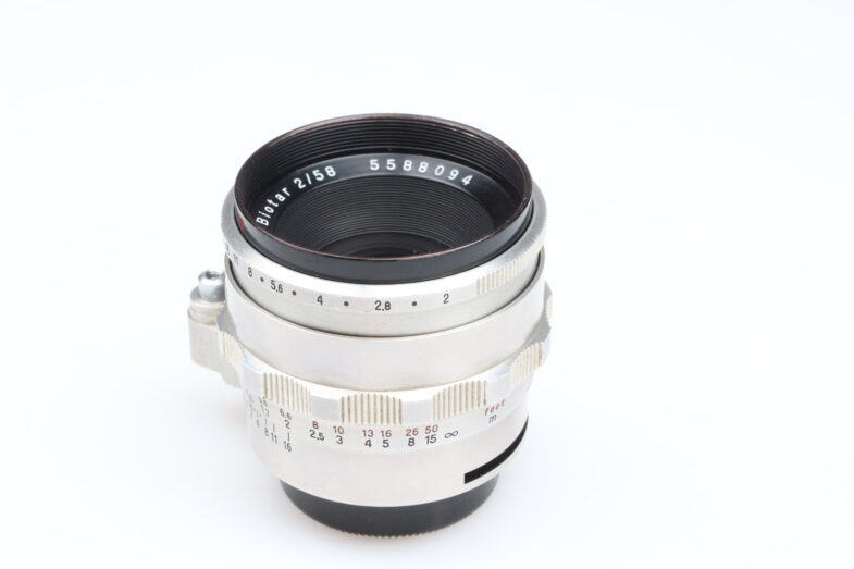 Carl Zeiss Biotar 58mm 5,8cm f2 Objektiv lens Exa Anschluss mount 99442 - Image 4