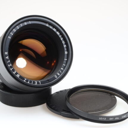 Leica Summilux R 80mm f1.4 E67 Objektiv Lens Leitz Wetzlar
