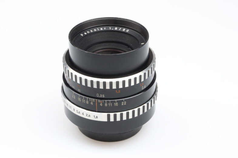 Carl Zeiss Pancolar Zebra 50mm f1.8 Objektiv lens M42 mount 99440 near mint - Image 2