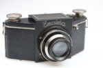 Exakta Kamera Camera Zeiss Tessar 7,5cm f2.8 Objektiv lens