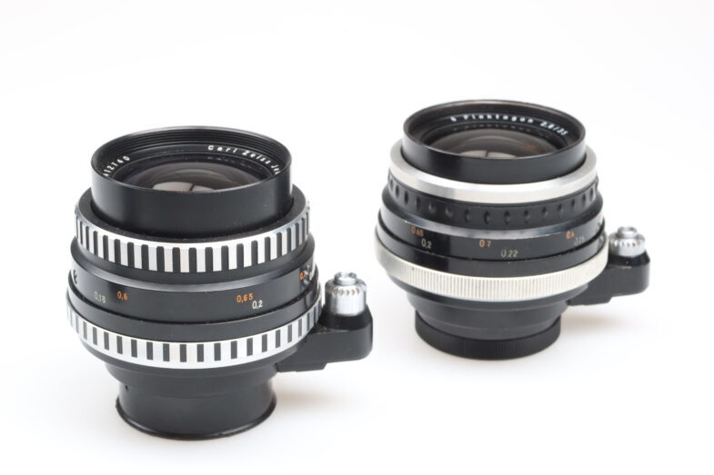 2x Carl Zeiss Flektogon 35mm f2.8 Objektiv lens Exa Anschluss mount 99447 SET – Bild 2