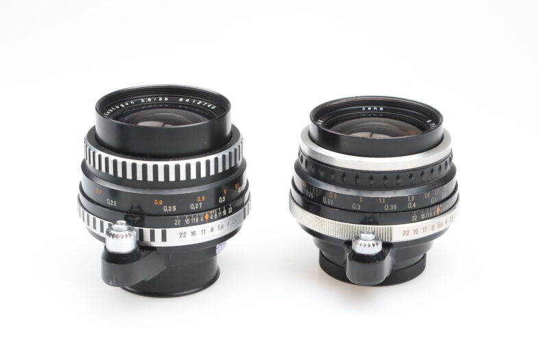 2x Carl Zeiss Flektogon 35mm f2.8 Objektiv lens Exa Anschluss mount 99447 SET – Bild 3