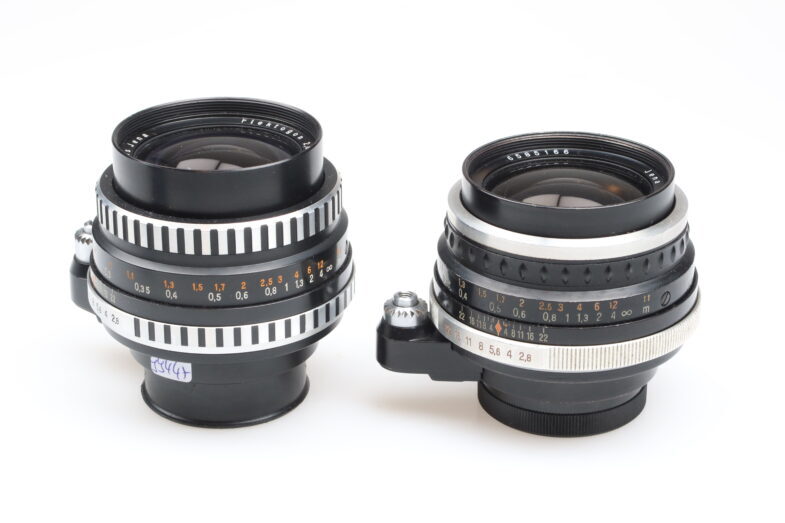 2x Carl Zeiss Flektogon 35mm f2.8 Objektiv lens Exa Anschluss mount 99447 SET – Bild 4