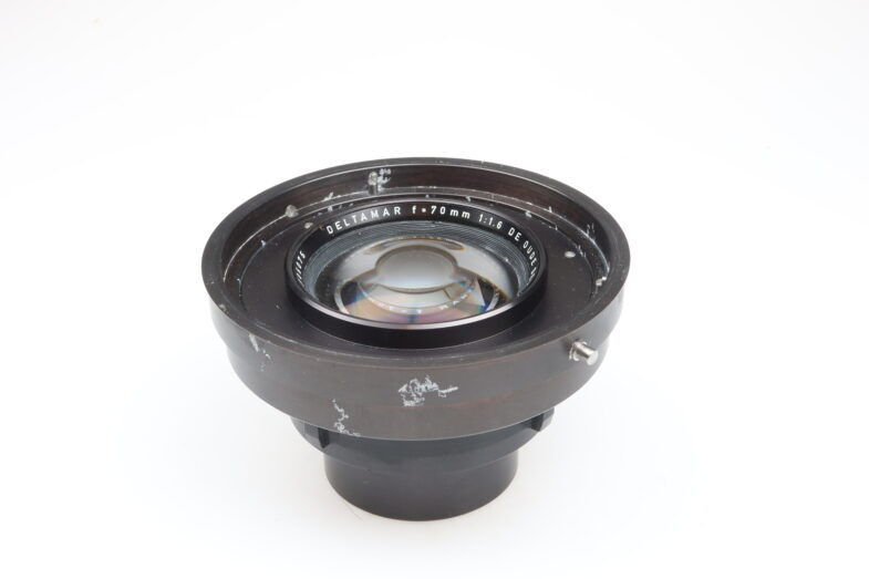 Deltamar 70mm 1.6 De oude Delft Objektiv lens NATO 89207 RARE – Bild 3