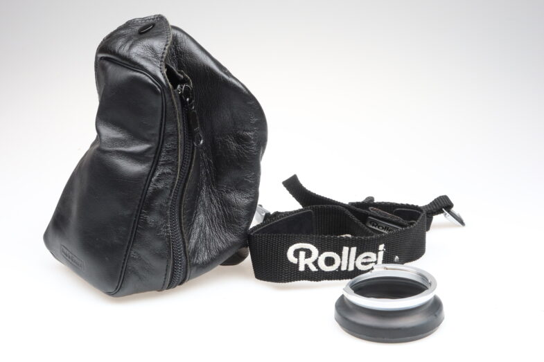 Rolleiflex 2.8G Tasche Leder Case Tragriemen Sonnenblende xx – Bild 2