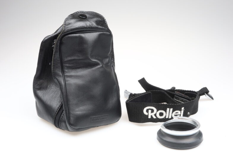 Rolleiflex 2.8G Tasche Leder Case Tragriemen Sonnenblende xx – Bild 3