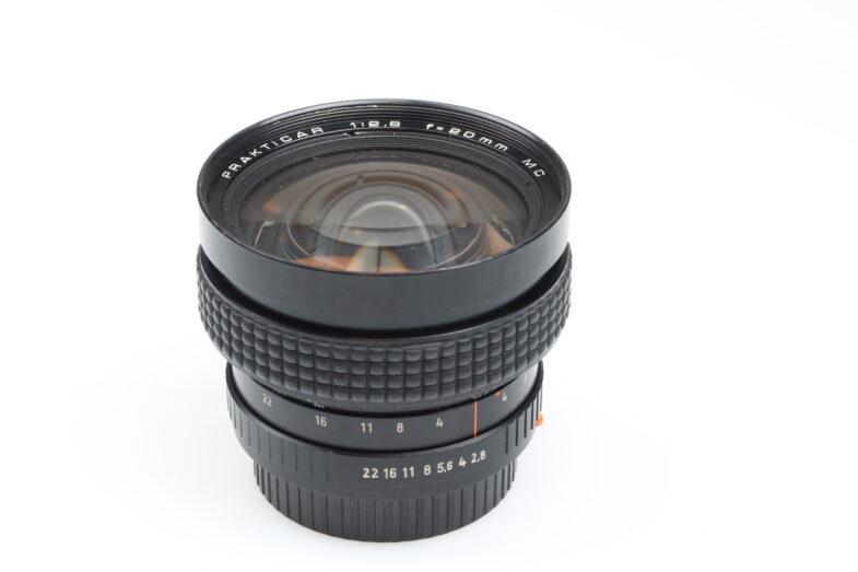 Carl Zeiss Prakticar 20mm f2.8 MC Objektiv Lens 99468 near mint wie neu - Image 2