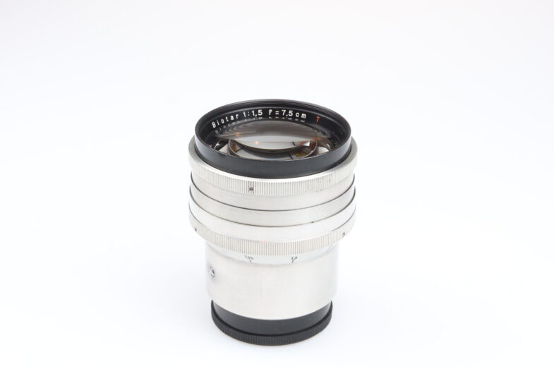 Carl Zeiss Biotar 75mm f1.5 slim Version Objektiv M42 mount 99463 top condition - Image 2