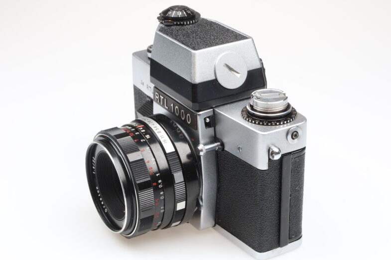 Exakta RTL 1000 Kamera Meyer Oreston 50mm f1.8 Objektiv 99453 near mint – Bild 4
