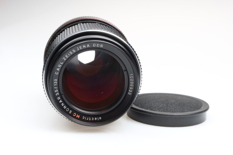Carl Zeiss Sonnar electric MC 135mm f3.5 Objektiv M42 mount 99439 near mint - Image 6