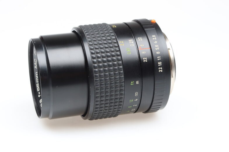 Carl Zeiss Macro Prakticar 55mm f2.8 MC Objektiv 99472 near mint wie neu - Image 4