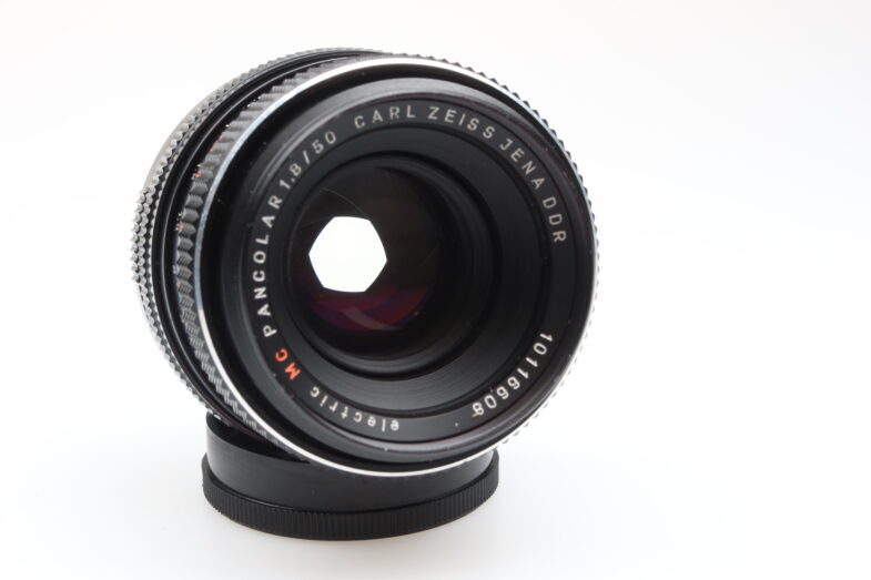 Carl Zeiss Pancolar electric 50mm f1.8 MC Objektiv M42 mount 99476 - Image 7