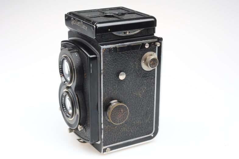 Rolleiflex standard Kamera Zeiss Tessar 75mm f3.8 lens Rollei 99480 – Bild 3