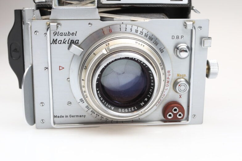 Plaubel Makina IIIR Kamera camera Anticomar 100mm f2.9 Objektiv lens 99475 - Image 2
