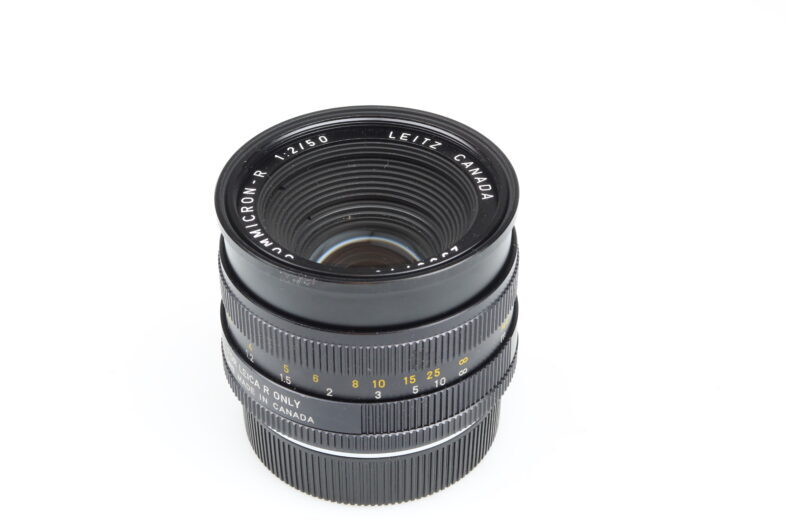 Leica Summicron R 50mm f2 Objektiv Lens Leitz 99520 near mint matching Box – Bild 3