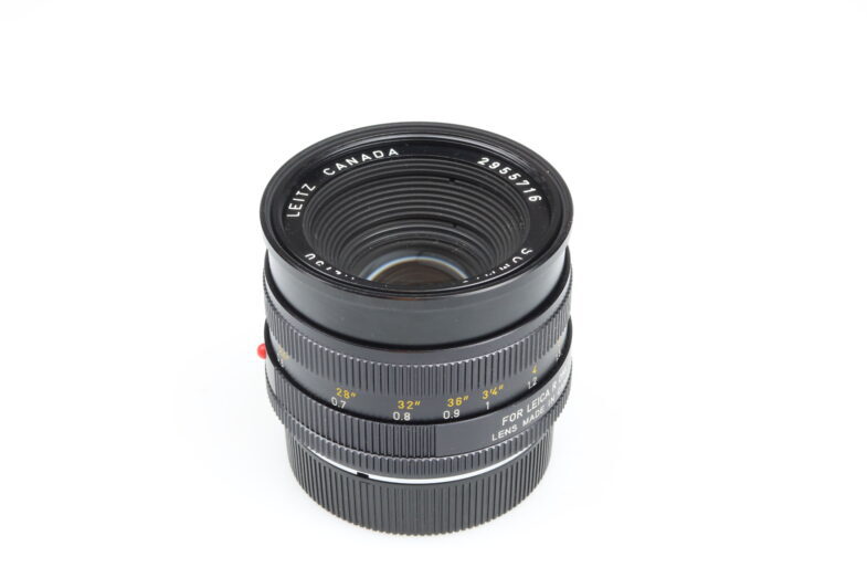 Leica Summicron R 50mm f2 Objektiv Lens Leitz 99520 near mint matching Box – Bild 4