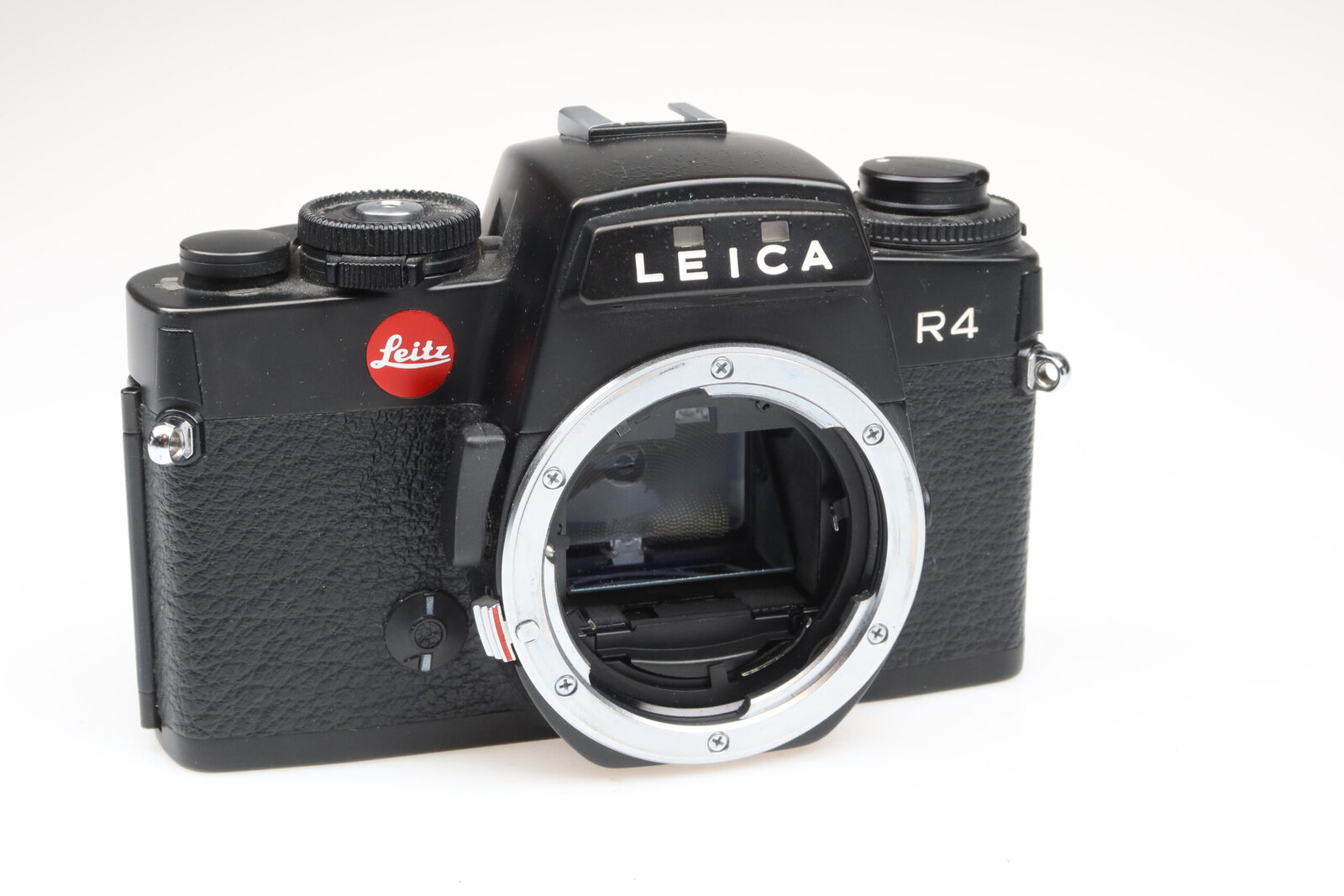 IMG_6677 Leica R4 black schwarz Kamera Camera Body Leitz