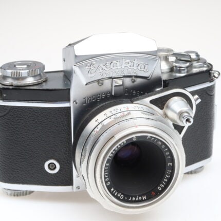 Exakta Varex IIa Kamera Camera Primotar E 50mm f2.8 Objektiv lens