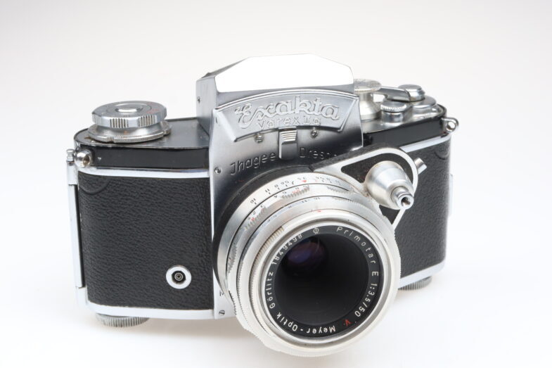 Exakta Varex IIa Kamera Camera Primotar E 50mm f2.8 Objektiv lens