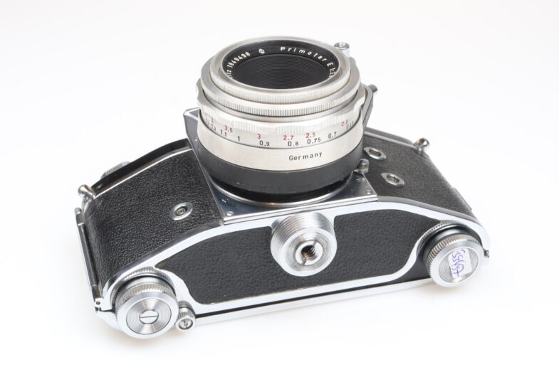 Exakta Varex IIa Kamera Camera Primotar E 50mm f2.8 Objektiv lens 99497 – Bild 2