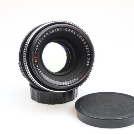 Carl Zeiss Pancolar electric 50mm f1.8 MC Objektiv M42 mount