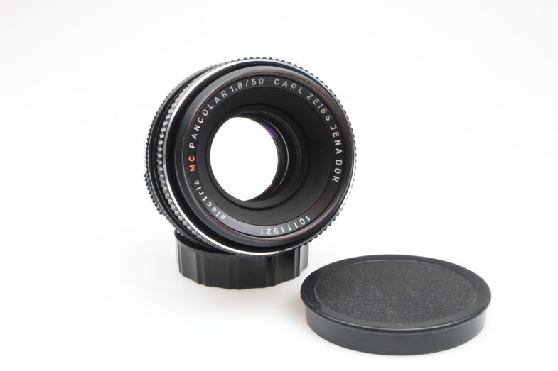 Carl Zeiss Pancolar electric 50mm f1.8 MC Objektiv M42 mount