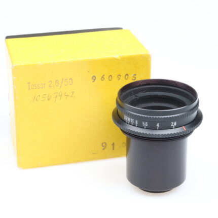 Carl Zeiss Tessar 50mm f2.8 Makrobalgen Objektiv
