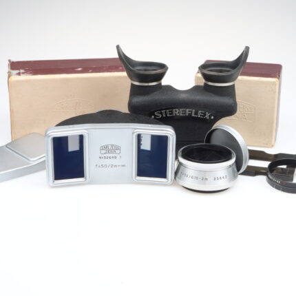 Zeiss Jena Stereflex Exakta Set Strahlenteiler Ihagee Dresden