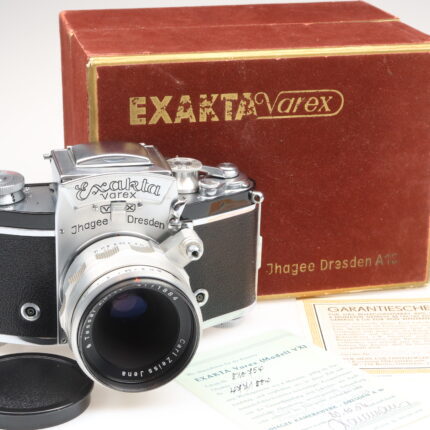 Exakta Varex Ihagee Dresden Kamera Carl Zeiss Tessar 50mm f2.8 Objektiv