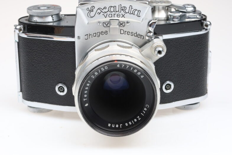 Exakta Varex Kamera Zeiss Tessar 50mm f2.8 Objektiv 99479 near mint – Bild 3