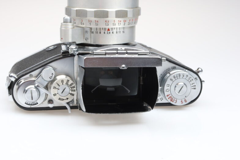 Exakta Varex Kamera Zeiss Tessar 50mm f2.8 Objektiv 99479 near mint – Bild 7