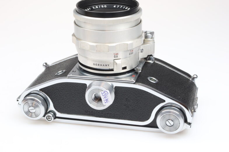 Exakta Varex Kamera Zeiss Tessar 50mm f2.8 Objektiv 99479 near mint – Bild 8