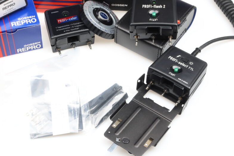Gossen Profisix Profi-color Tele Profi-flex Micro Repro 99493 SET near mint – Bild 2