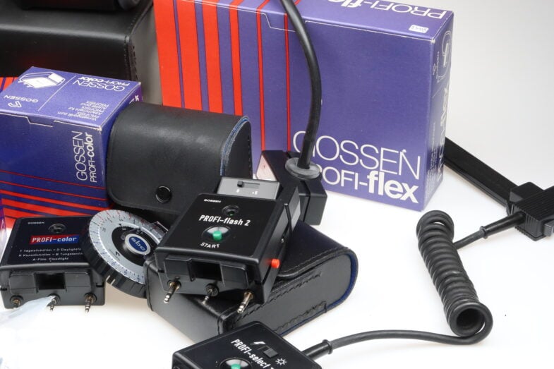 Gossen Profisix Profi-color Tele Profi-flex Micro Repro 99493 SET near mint – Bild 6