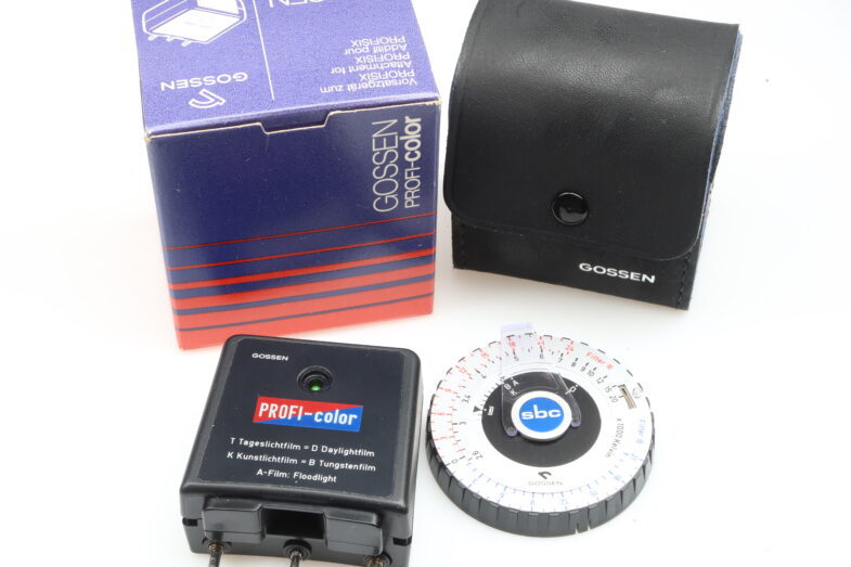 Gossen Profisix Profi-color Tele Profi-flex Micro Repro 99493 SET near mint – Bild 8