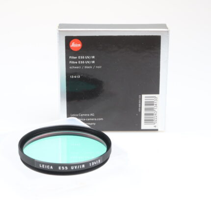Leica UV IR Filter E55 13413 schwarz Leitz