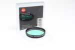 Leica UV IR Filter E46 13411 für Leica M8 schwarz Leitz