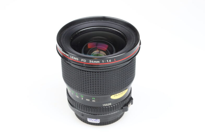 Canon FD 24mm f1.4 L Objektiv lens FD Anschluss mount 99389 near mint – Bild 2