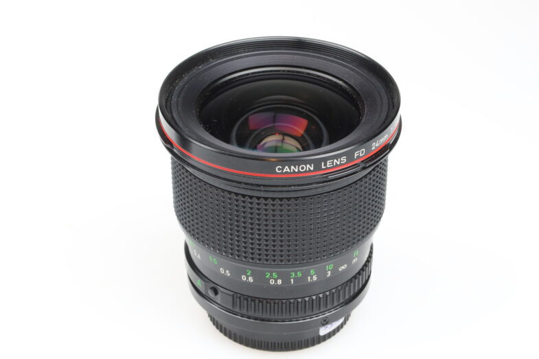 Canon FD 24mm f1.4 L Objektiv lens FD Anschluss mount 99389 near mint – Bild 6
