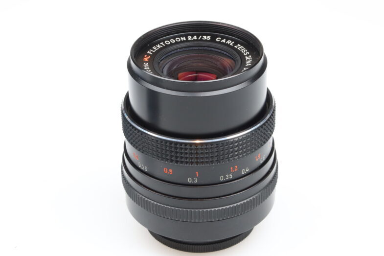 Carl Zeiss Flektogon electric MC 35mm f2.4 lens M42 mount 99399 near mint - Image 6