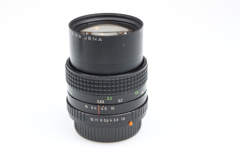 Prakticar 80mm f1.8 MC Objektiv Lens Carl Zeiss Pancolar 99396 near mint – Bild 4