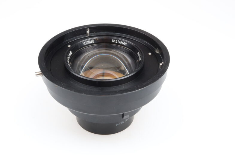 Deltamar 70mm 1.6 De oude Delft Objektiv lens NATO 89219 RARE - Image 3